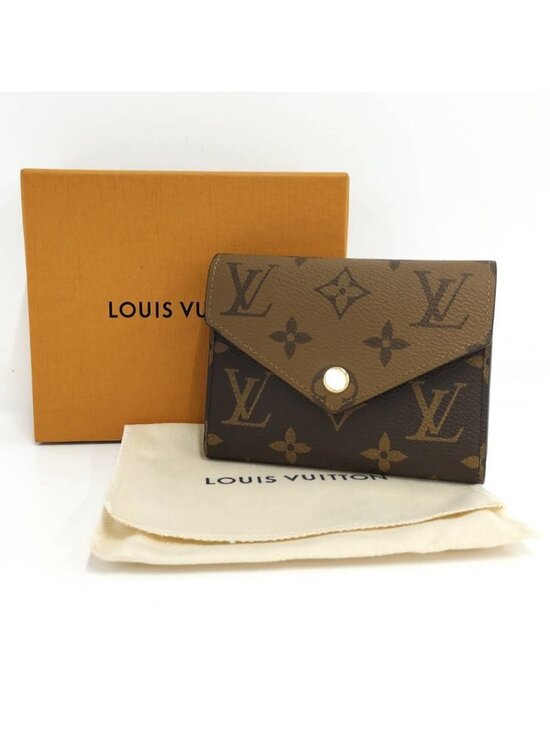 Victorine Wallet Monogram Reverse - Bags and Small Leather  Louis Vuitton Portefeuille Victorine Trifold Wallet Monogram Reverse